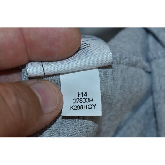 Carhartt Emea Mens T-Shirt Size 3XL Tall Original Fit Gray Core Logo Long Sleeve - Picture 9 of 12